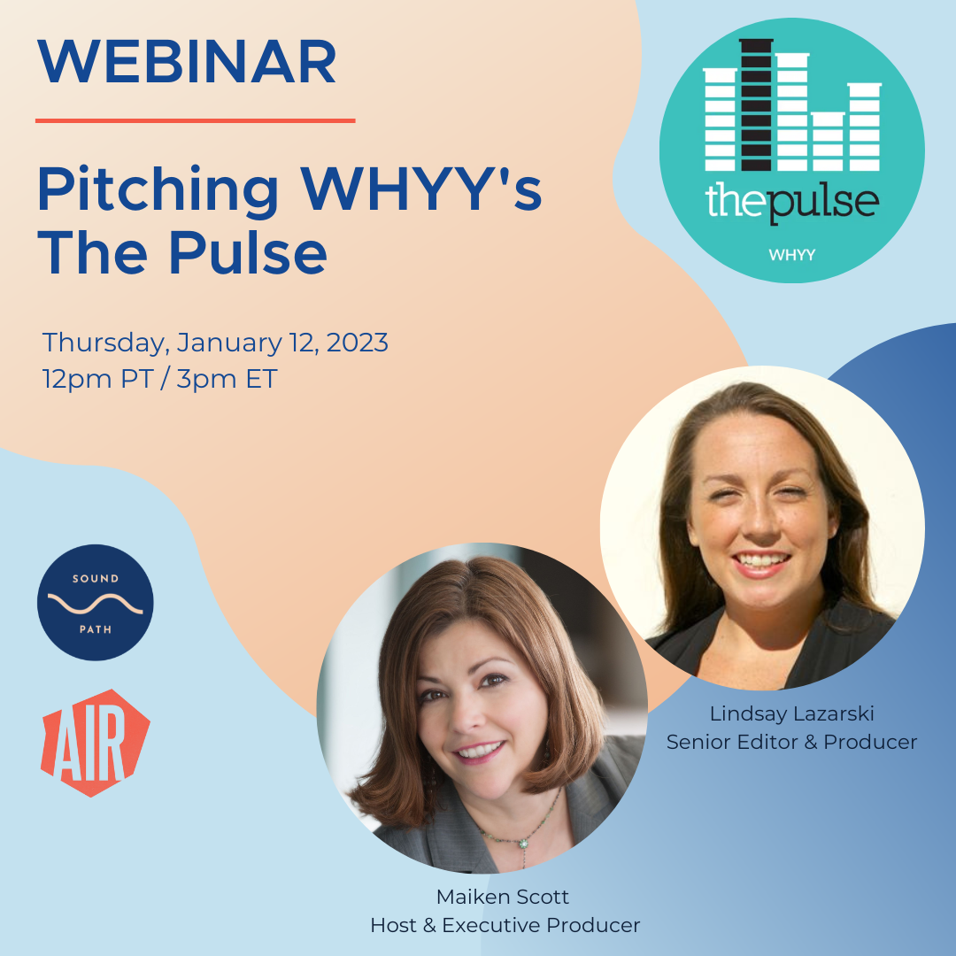 webinar Pitching WHYY's The Pulse 