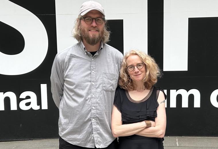 Julie Shapiro and John DeLore