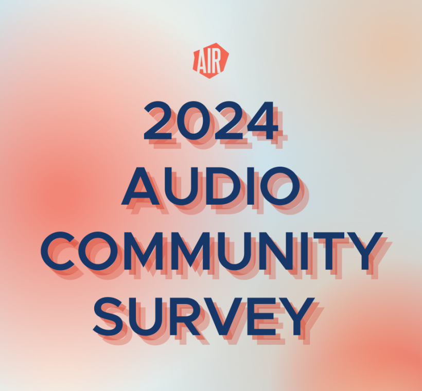 2024 AIR Audio Community Survey